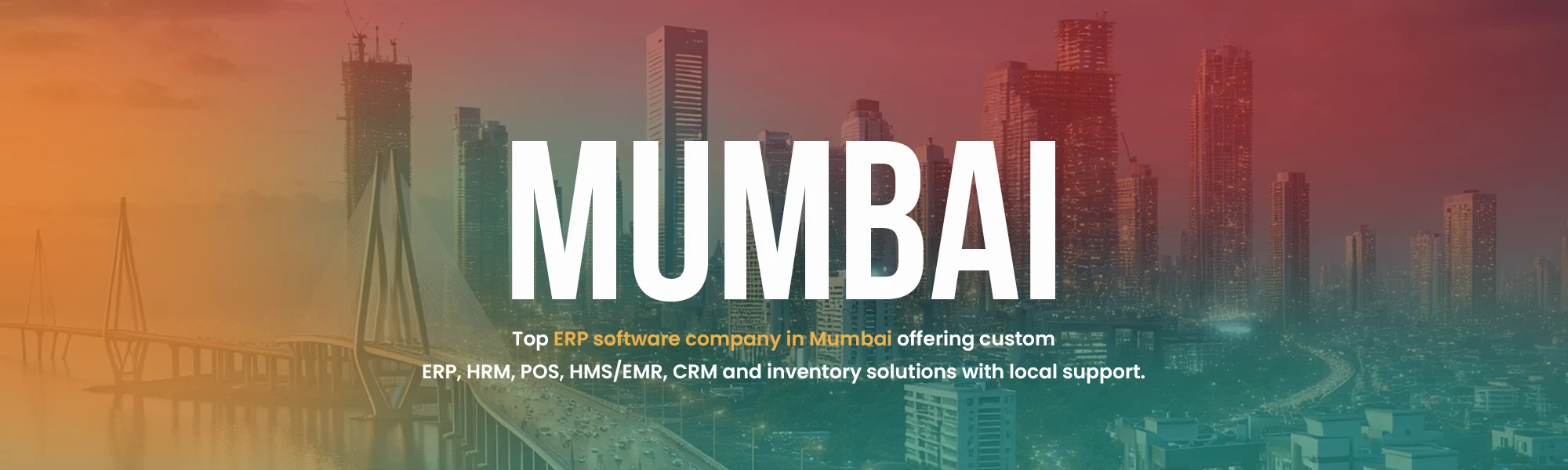 Mumbai City Skyline
